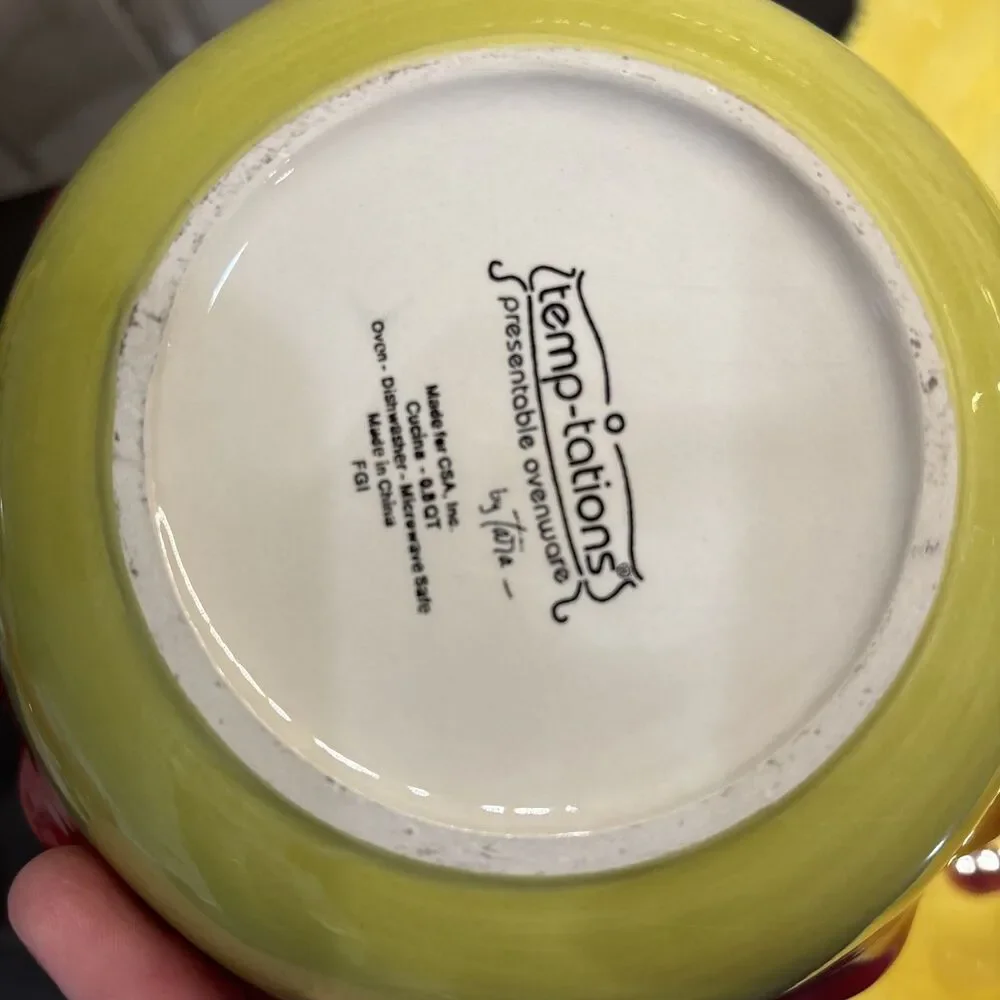 Set Of 3 Bowls Temptations By Tara 